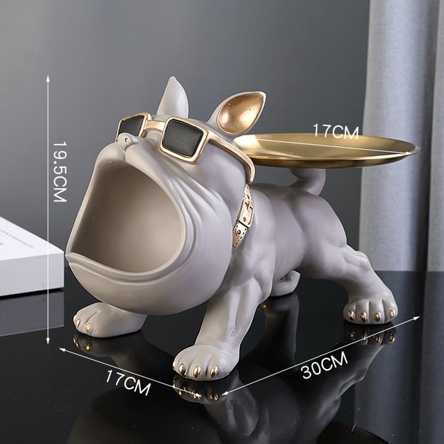 Cool French Bulldog Statue